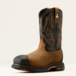 Ariat Men's Workhog CSA XTR Waterproof Boot - Rye Brown