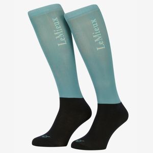 LeMieux Competition Socks 2 Pack - Lagoon