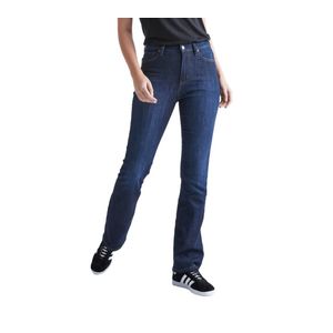 Du/er Women's Performance Denim High Rise Bootcut - Dark Stone