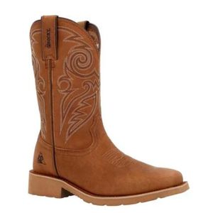 Rocky MonoCrepe 12” Western Boot - Cognac