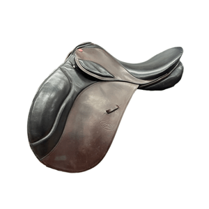 Used Courbette Vision All Purpose Saddle 18.5"/W - Black/Brown