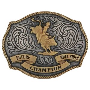 Montana Attitude Future Bull Rider Buckle