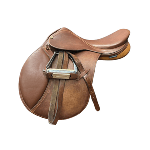 Used HDR Close Contact Saddle 16.5"/MN - Brown