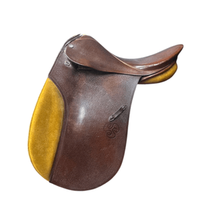 Used Stubben Tristan Dressage Saddle 17.5"/32cm - Brown