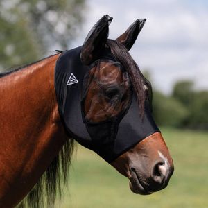 Professional's Choice Comfort Fit Fly Mask - Black