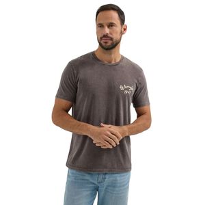 Wrangler® Graphic Short Sleeve T-shirt - Regular Fit - Ganache