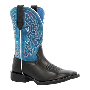 Durango Women's Shyloh Boot - Black Onyx/ Blue Blaze