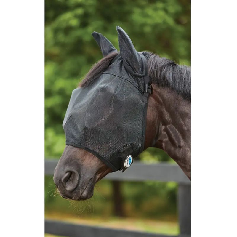 weatherbeeta-comfitec-double-dart-deluxe-fly-mask-with-ears-black