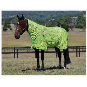 Saxon Combo Neck Mesh Fly Sheet with Gusset Belly Wrap - Hedgehog