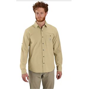 Carhartt Men's Force Sun Defender™ Relaxed Fit Lightweight Long Sleeve Shirt - Beach