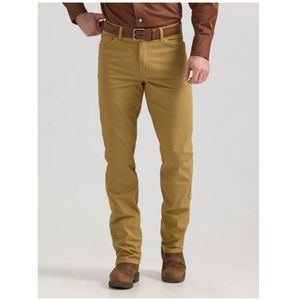 Wrangler Men's Premium Performance Tough Comfort Cowboy Cut® Regular Fit Canvas Jean - Kelp