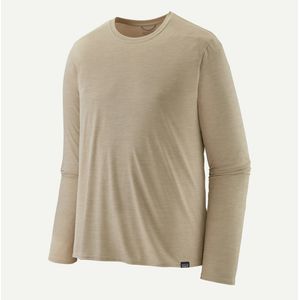 Patagonia Men's Long-Sleeved Capilene Cool Daily Shirt - Pumice / Dyno White X-Dye