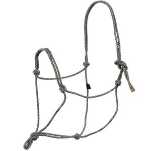 BR Knotted Rope Halter - Slate Grey