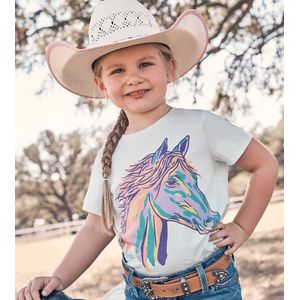 Wrangler Kids' Horse Graphic Tee -Teal