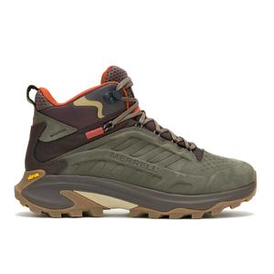 Merrell Men's Moab Speed 2 Leather Mid Height Waterproof - Olive (J037781)