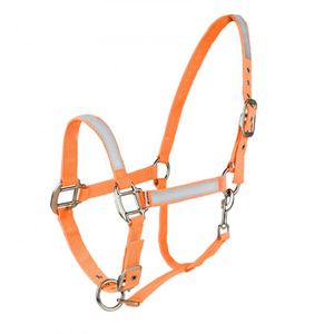 Horze Reflective Halter - Orange