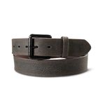 ariat-triple-stitch-belt-dark-brown