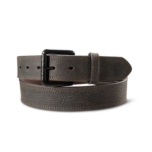 Ariat Triple Stitch Leather Belt - Dark Brown