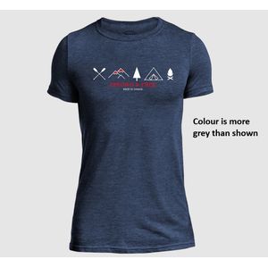 Stanfields Strong & Free™ Logo T-Shirt - Navy Haze