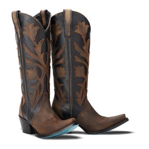 Lane Boots Women's Jolene Cowboy Boot - Midnight Whiskey