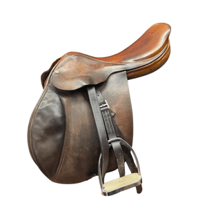 Used IDM All Purpose Saddle 17.5"/Med - Brown