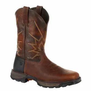 Durango Men's Maverick Ventilated Western Work Boot - Tobacco