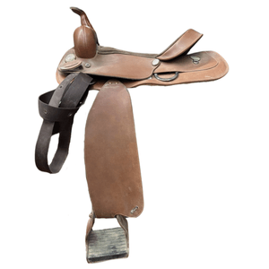 Used Wintec Western Saddle 16" FQH - Brown