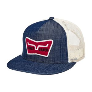 Kimes All Mesh Trucker Ball Cap - Denim