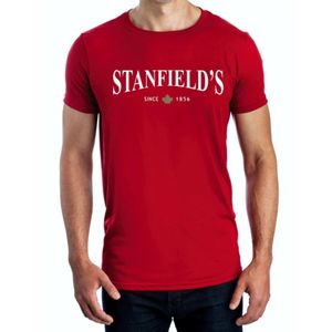 Stanfield's Signature Crew Neck T-Shirt - Classic Red