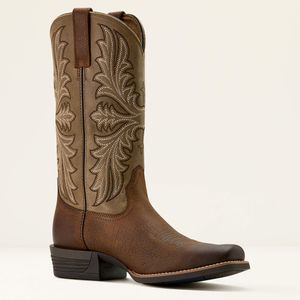 Ariat Men's Hustler Boot - Earth / Brown Bomber
