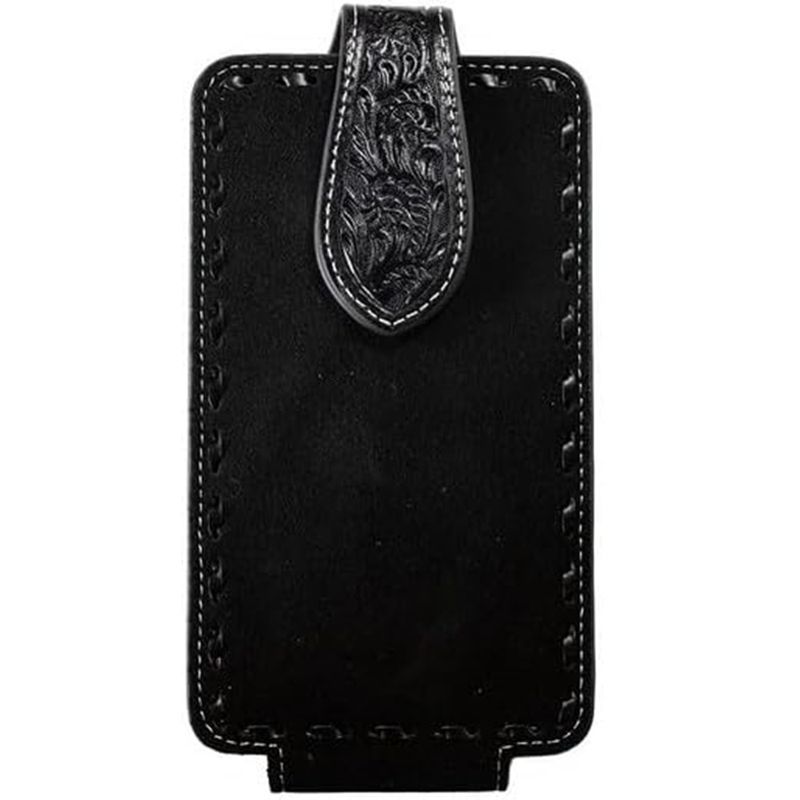nocona-roughout-buck-lace-cell-phone-case-black