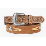 nocona-laced-body-belt-brown