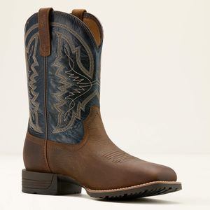 Ariat Men's Hybrid Ranchwork H20 - Tavern Taupe/Dark Denim