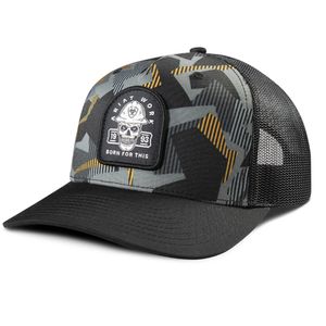 Ariat Richardson 112 Snap Back Skull Patch Ball Cap