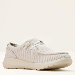 Ariat Women's Hilo Shoe - Cream Mesh