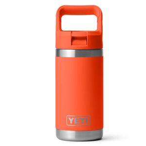 Yeti Jr 355 ml (12oz) Kids Water Bottle  with Colour-Match Straw Cap - Papaya