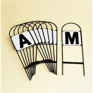 Dressage Letter Set
