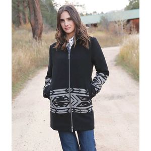 Cruel Girl Women's Walking Coat- Black