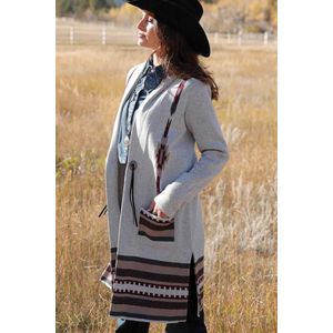 Cruel Girl Women's Knit Duster - Grey