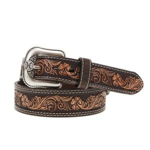 Hooey Men's Midnight Tapered Belt - Brown