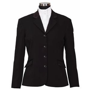 Equine Couture Ladies' Raleigh Show Coat - Black