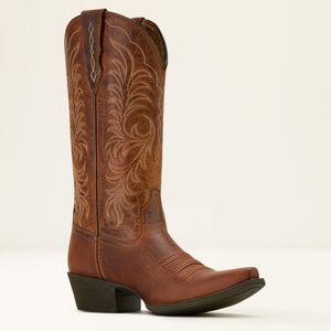 Ariat Women's Heritage X Toe Stretch - Rich Oak