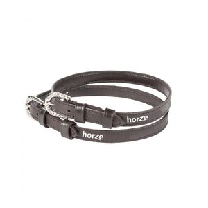 Horze Essex Leather Spur Straps - Brown