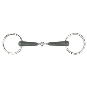 Horze Rubber Loose Ring Snaffle Bit