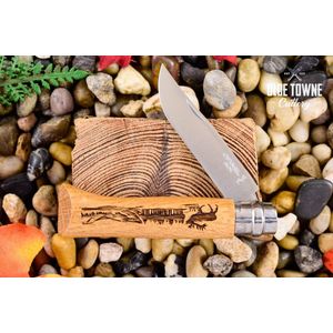 Opinel N°8 Folding Knife - Stag