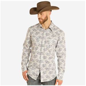 Panhandle Rock & Roll Woven Shirt - White