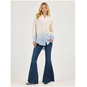 Wrangler X Lainey Wilson Gauzy Dip-Dye Western Snap Shirt