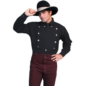 Scully Men's Concho Shirt - Black