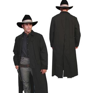 Scully Men's Long Jacket - Black