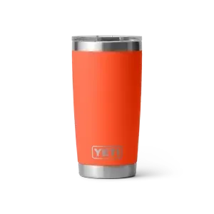 Yeti Rambler 591ml(20oz) Tumbler With MagSlider Lid - Papaya